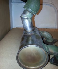 MEP002A-MEP003A-Used-Stainless-Steel-Exhaust-Muffler-NSN-2990-01-038-5275-Reference-Number-155-1129-Picture2